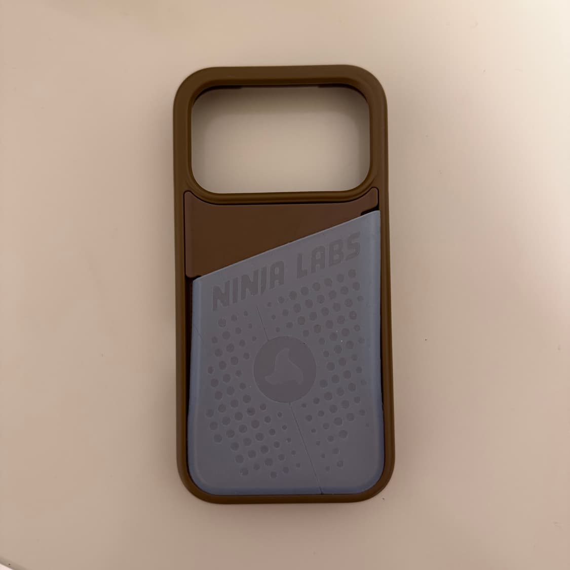 닌자랩스 케이스 모카/투명 아이폰17 프로 상품이미지2