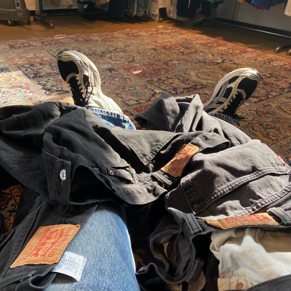 🌊Levis 501 Black jeans 상품이미지8