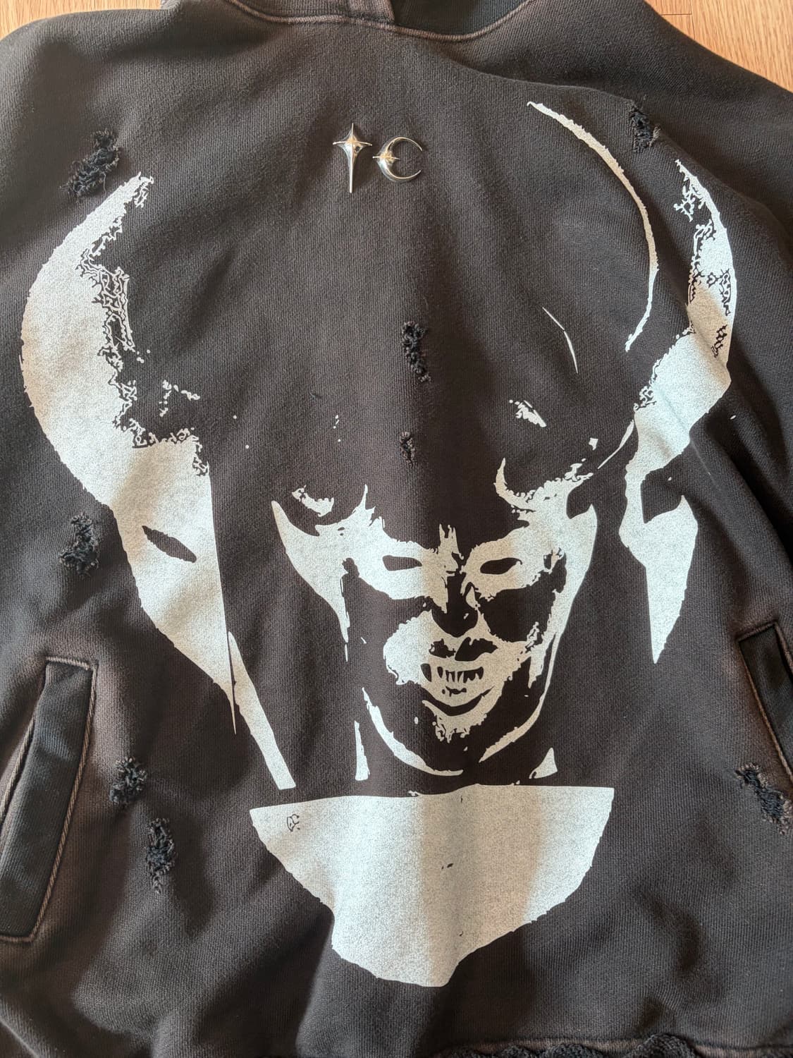 떠그클럽 사탄 후드 상품이미지4