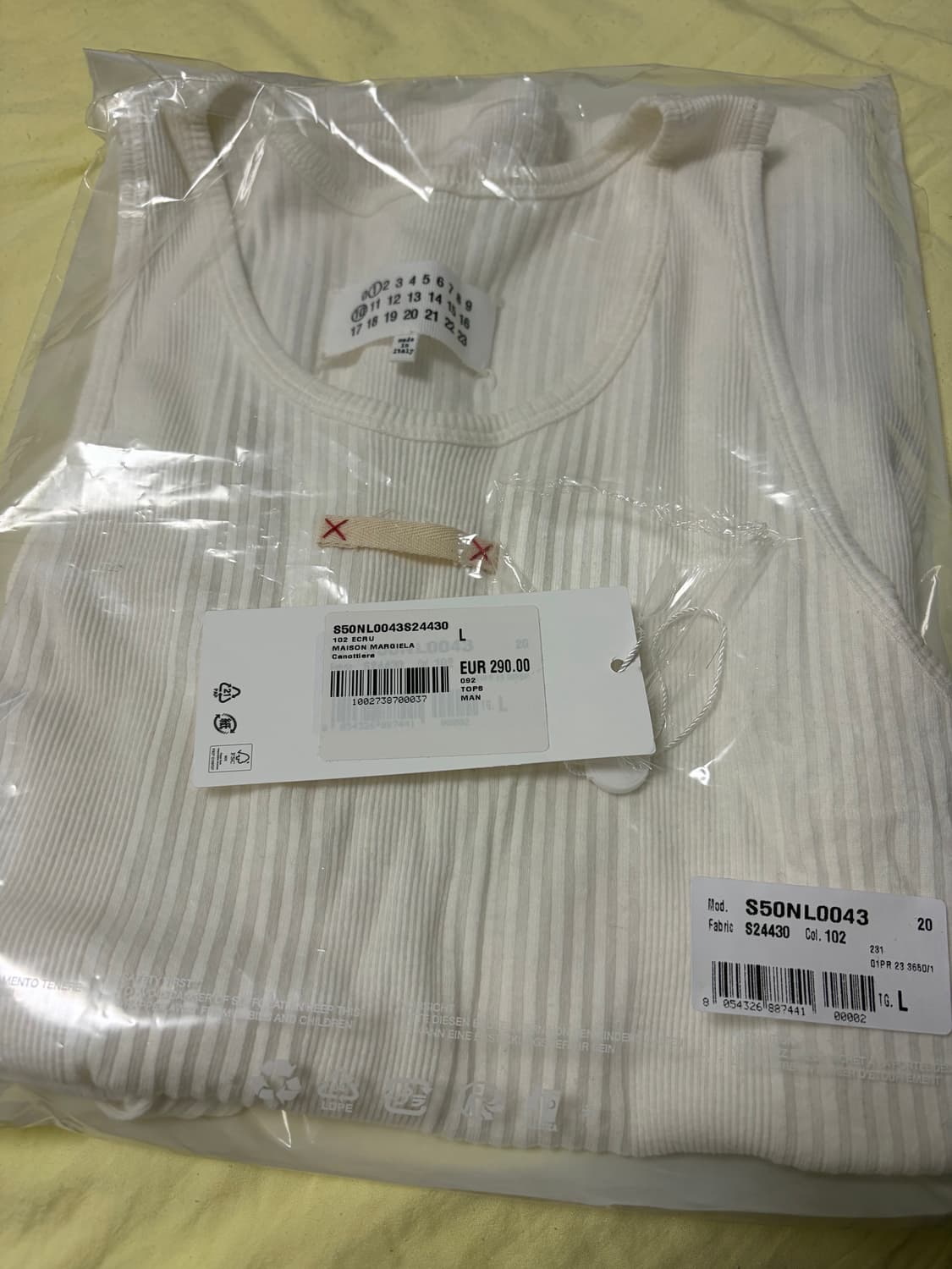 마르지엘라 탱크탑 L 상품이미지8