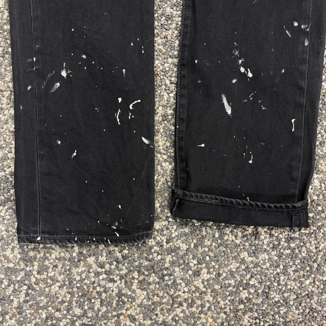 리바이스 501 페인팅 블랙진 (34) 상품이미지4