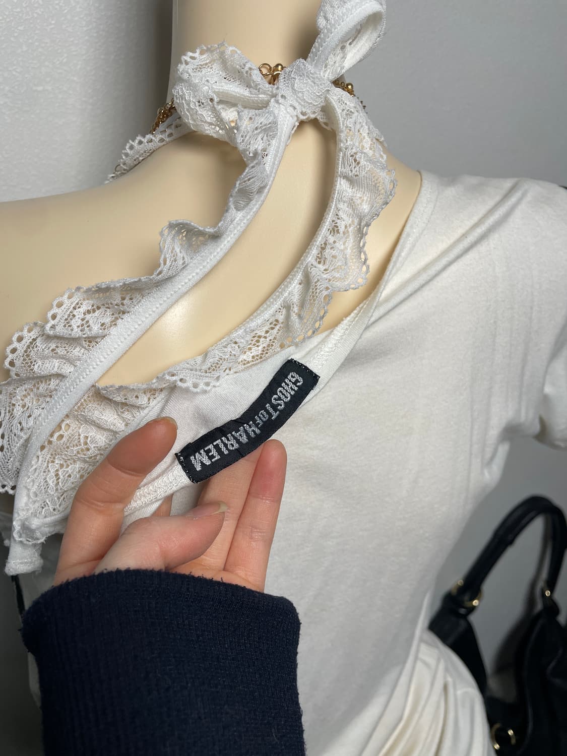 오프숄더 반팔티 탑 상품이미지4