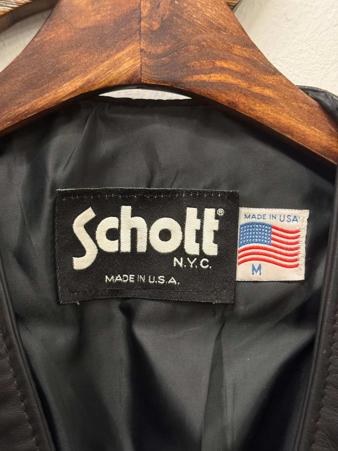66) Schott NYC Leather Western Vest 상품이미지6