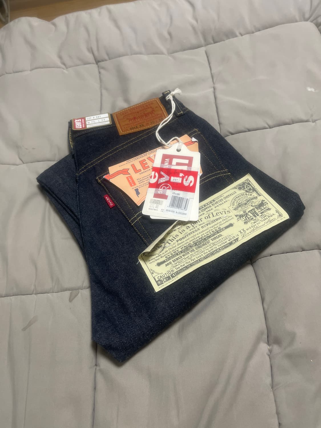 [30X34]리바이스 LVC 501Z XX 리지드 상품이미지1