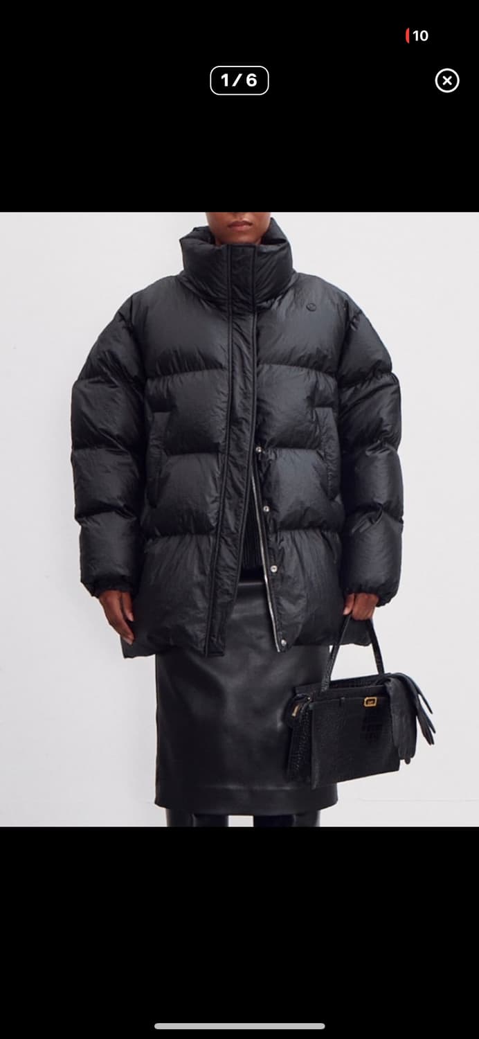 렉토 샤이닝 퀄티드 구스 다운 점퍼 상품이미지1