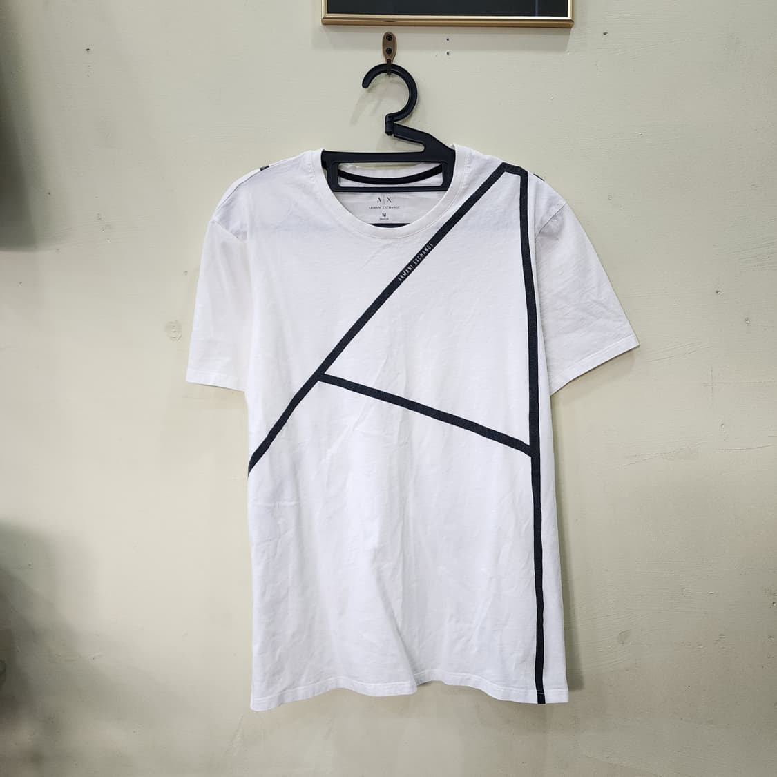 [M] A|X 아르마니 익스체인지 그래픽 반팔 티셔츠 (화이트) 상품이미지1