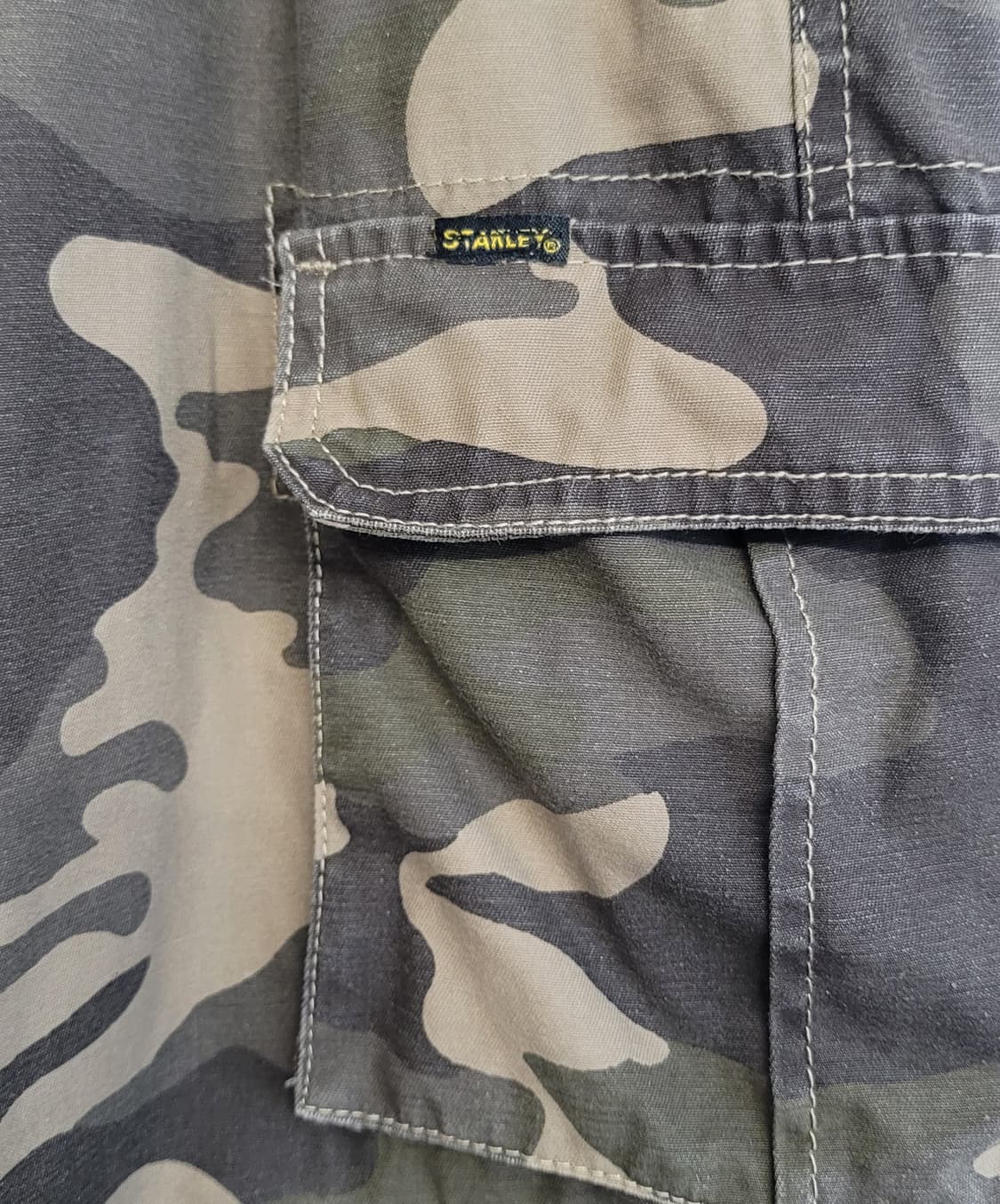 [40인치] 스탠리(STANLEY) 카모 밀리터리 하프팬츠(반바지) 판매 상품이미지3