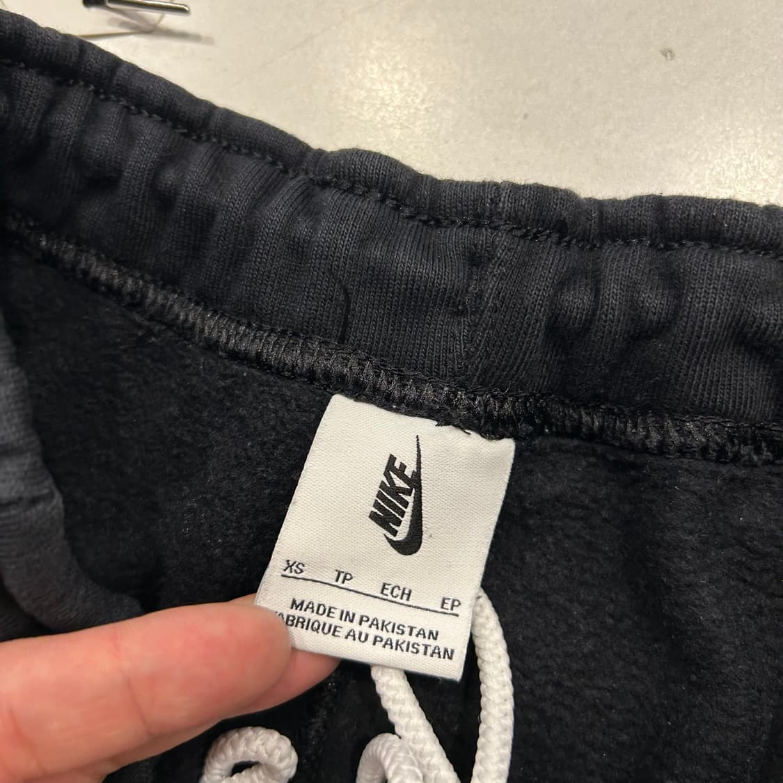 [XS] 나이키 NRG 스우시 블랙 조거팬츠 B191 상품이미지8
