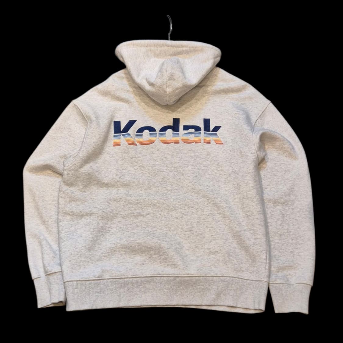 M 코닥 오트밀 자수 후드 상품이미지2
