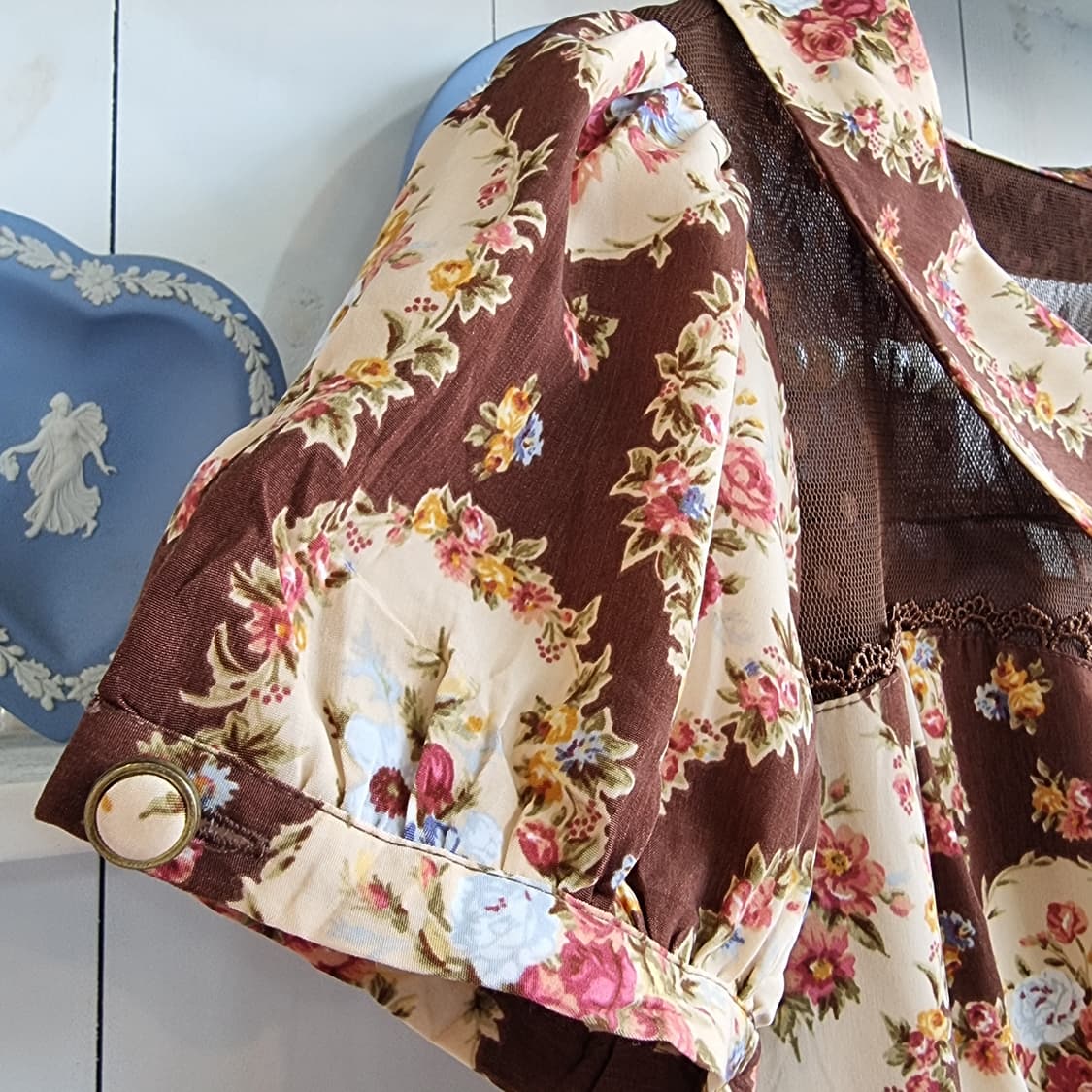 리즈리사(Liz Lisa) 초코 플로럴 메달리온 원피스 상품이미지2