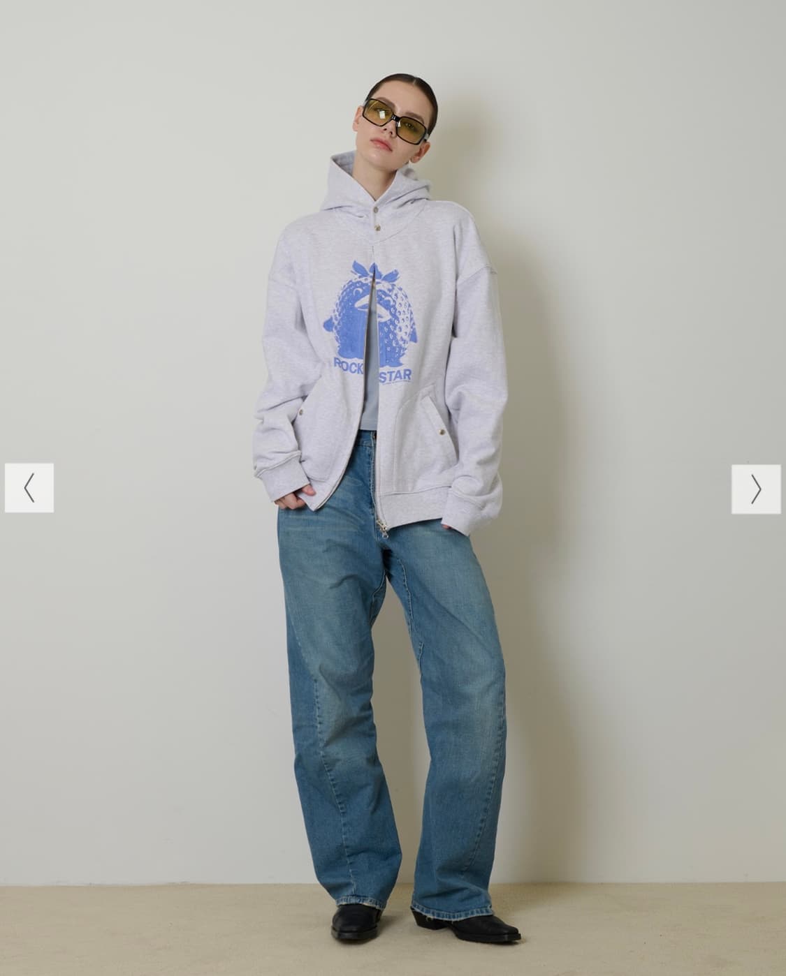 새상품) 조거쉬 Rock Duck Hoodie sky blue 2사이즈 상품이미지1