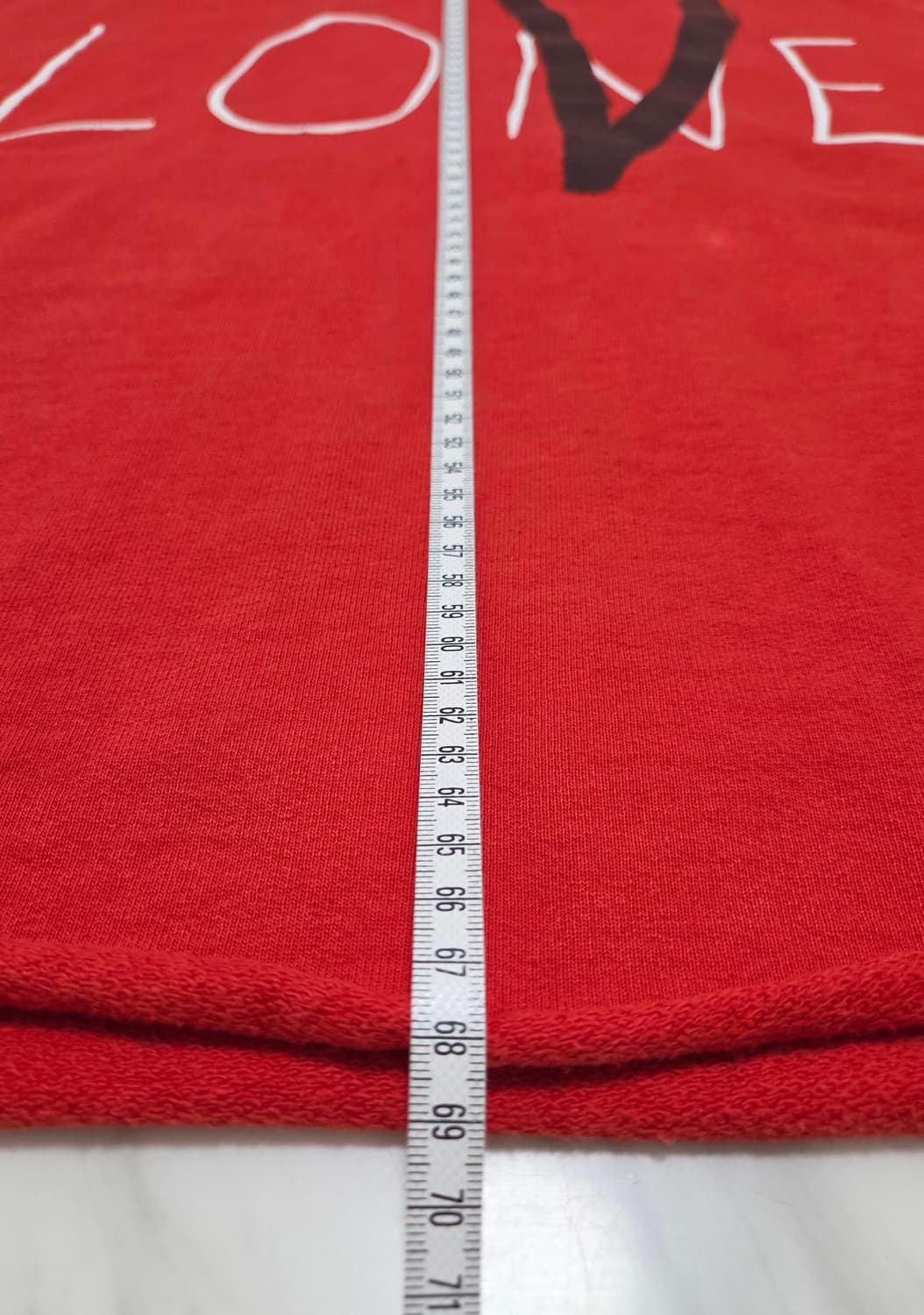 브이론 러브 레드 후디 상품이미지10