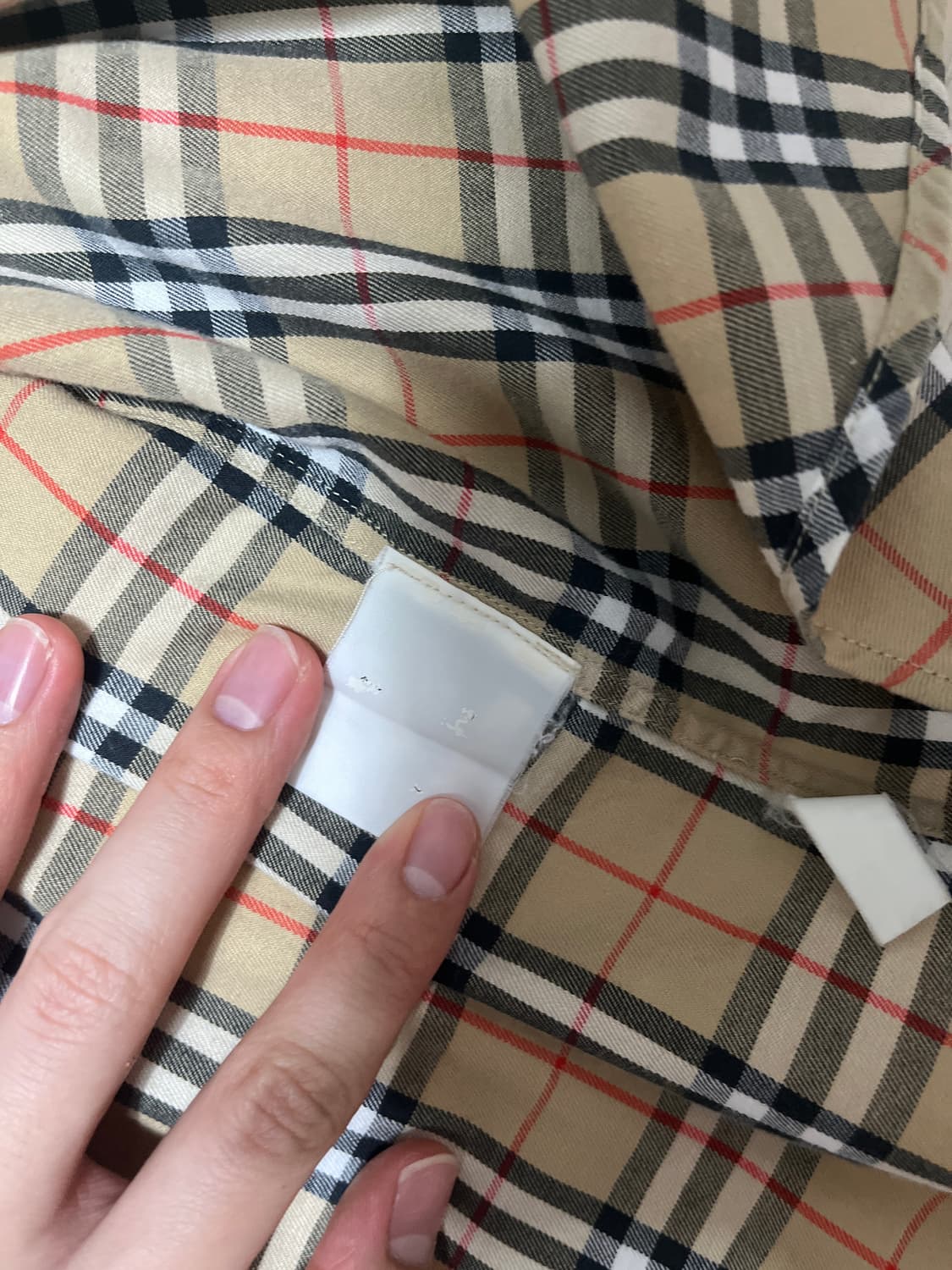 빈티지 버버리 셔츠 상품이미지3