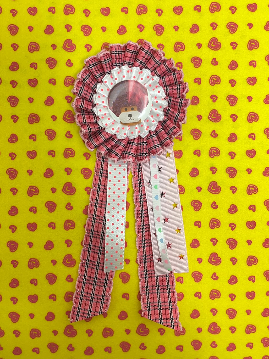 아프로켄 자주색 머리 로제트 👾 상품이미지2