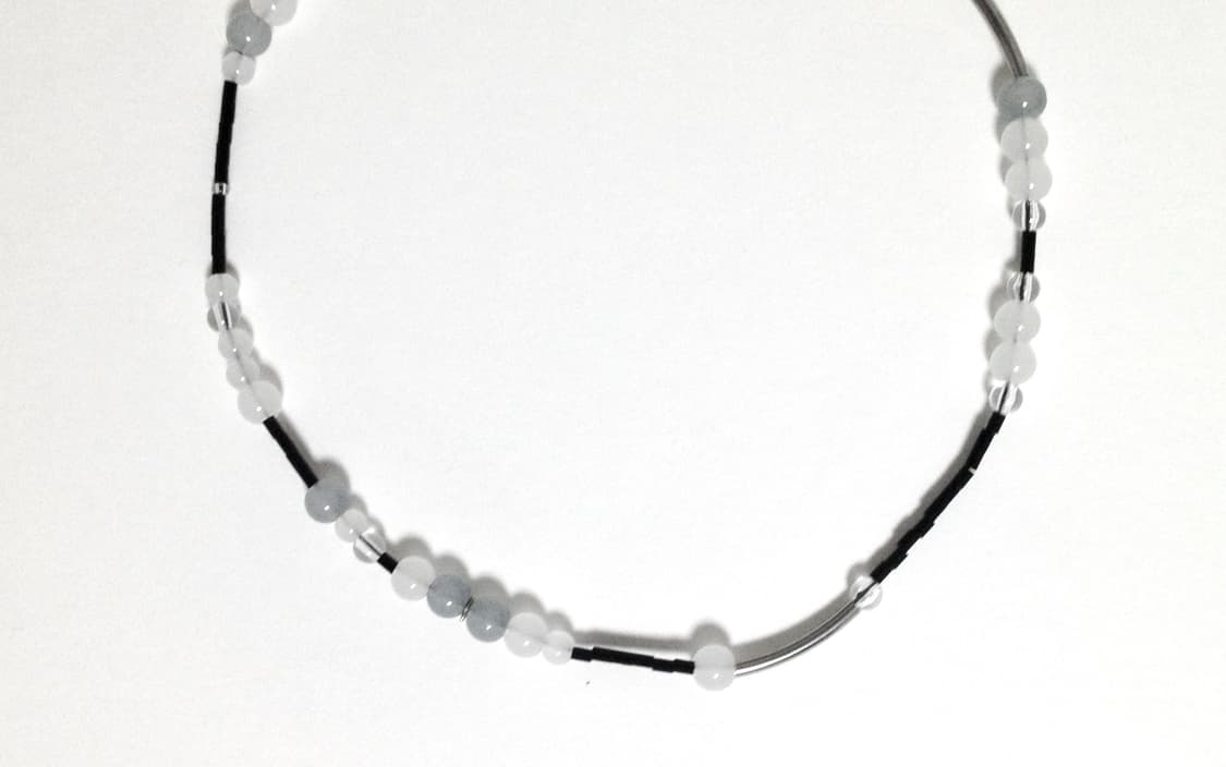 Grey tone necklace 상품이미지2