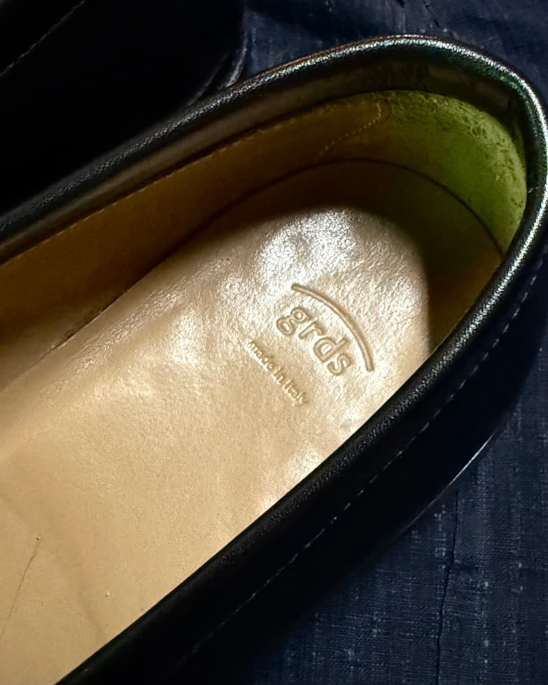 그라더스 로퍼 01 레더 블랙 43 상품이미지3