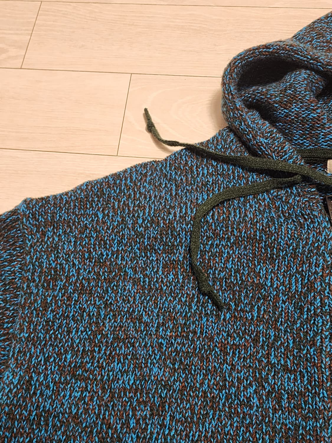 유니클로 마르니 믹스 컬러얀 오버사이즈 풀집파카XXL 상품이미지3