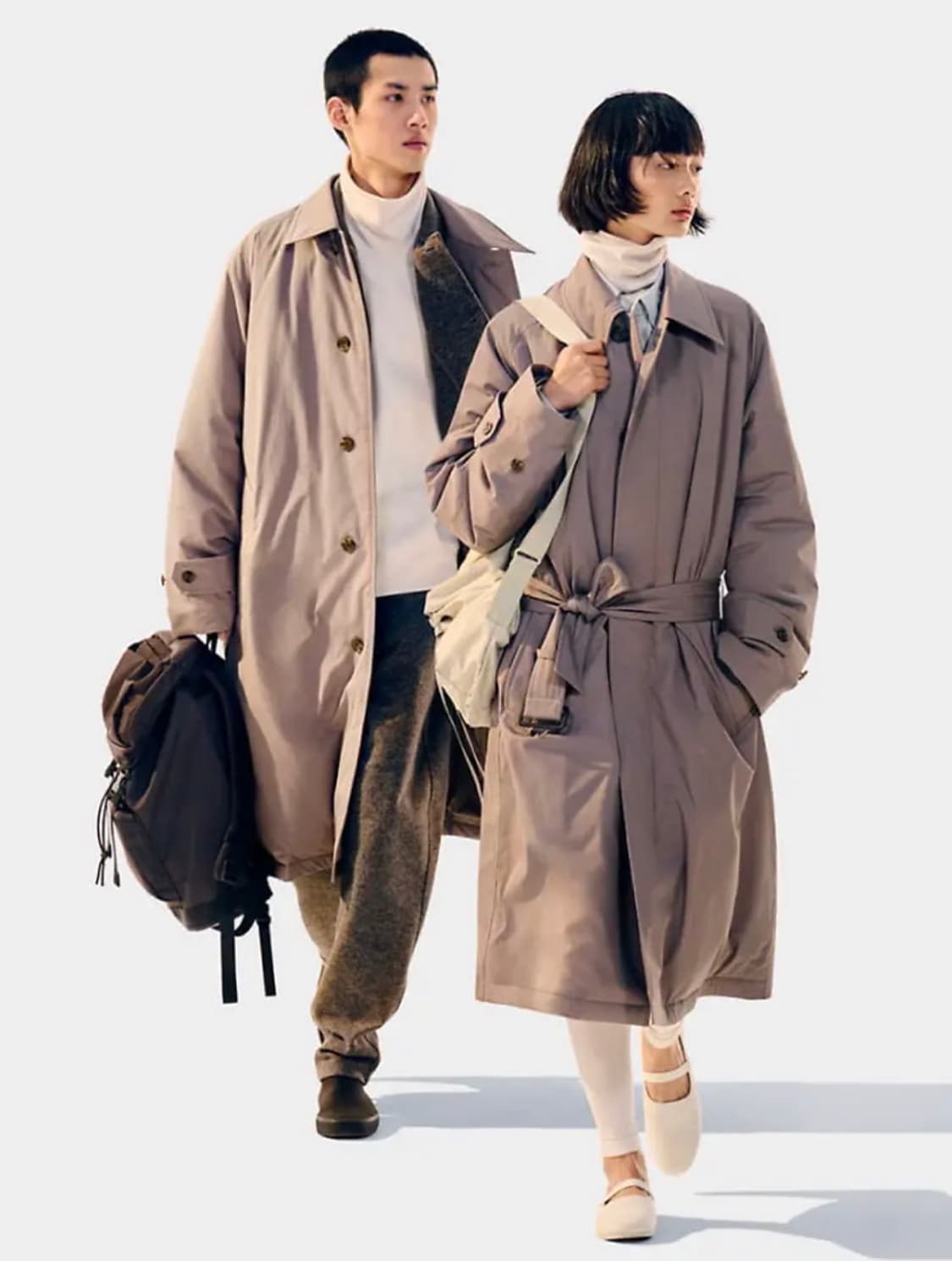 유니클로 르메르 패디드 싱글 브레스트 코트 상품이미지2