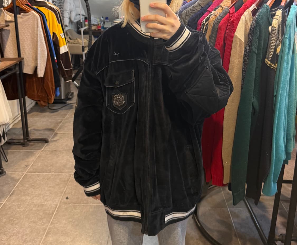 [NO.9] Triple fat goose 벨벳 져지 상품이미지2