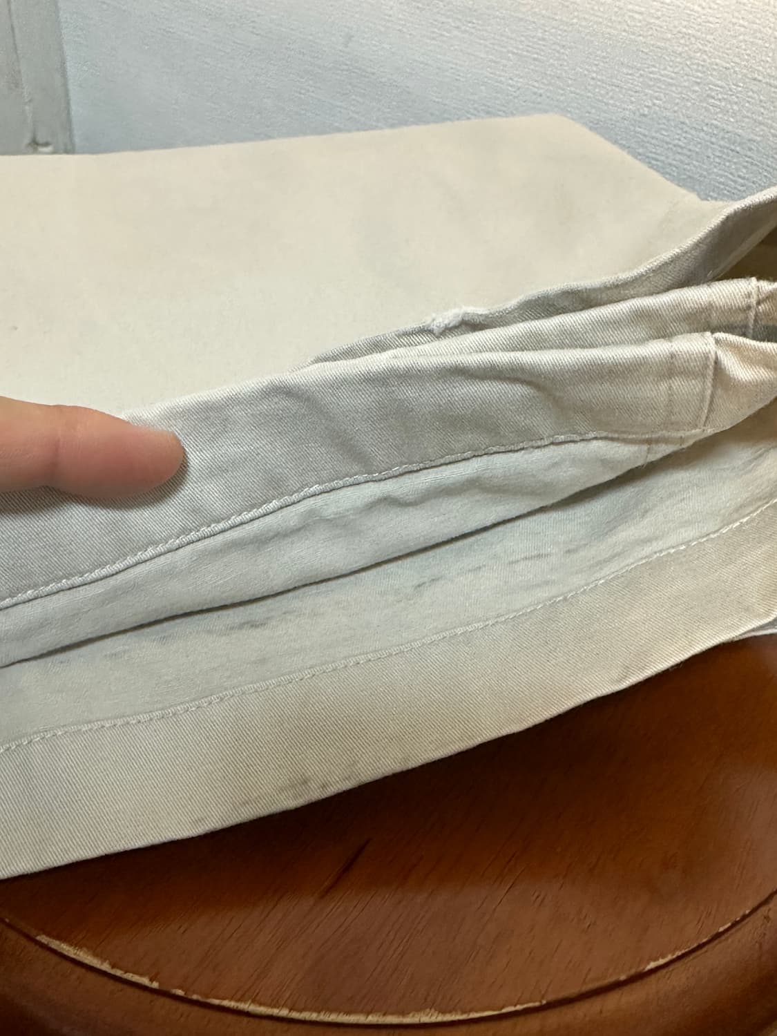 노운 화이트 카펜터 팬츠 (1사이즈) 상품이미지4