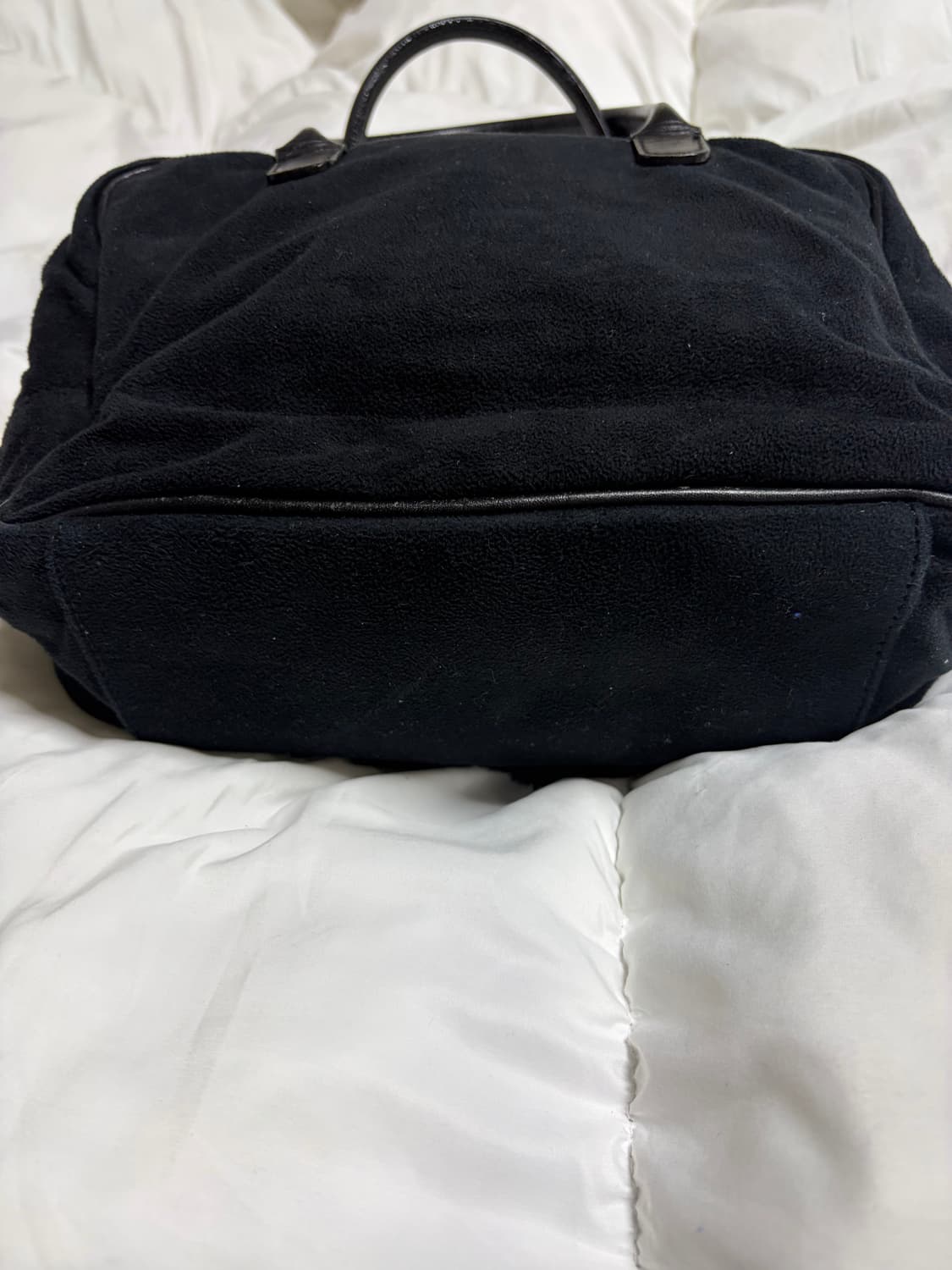 꾸레쥬 퍼 스웨이드 토트백 상품이미지5