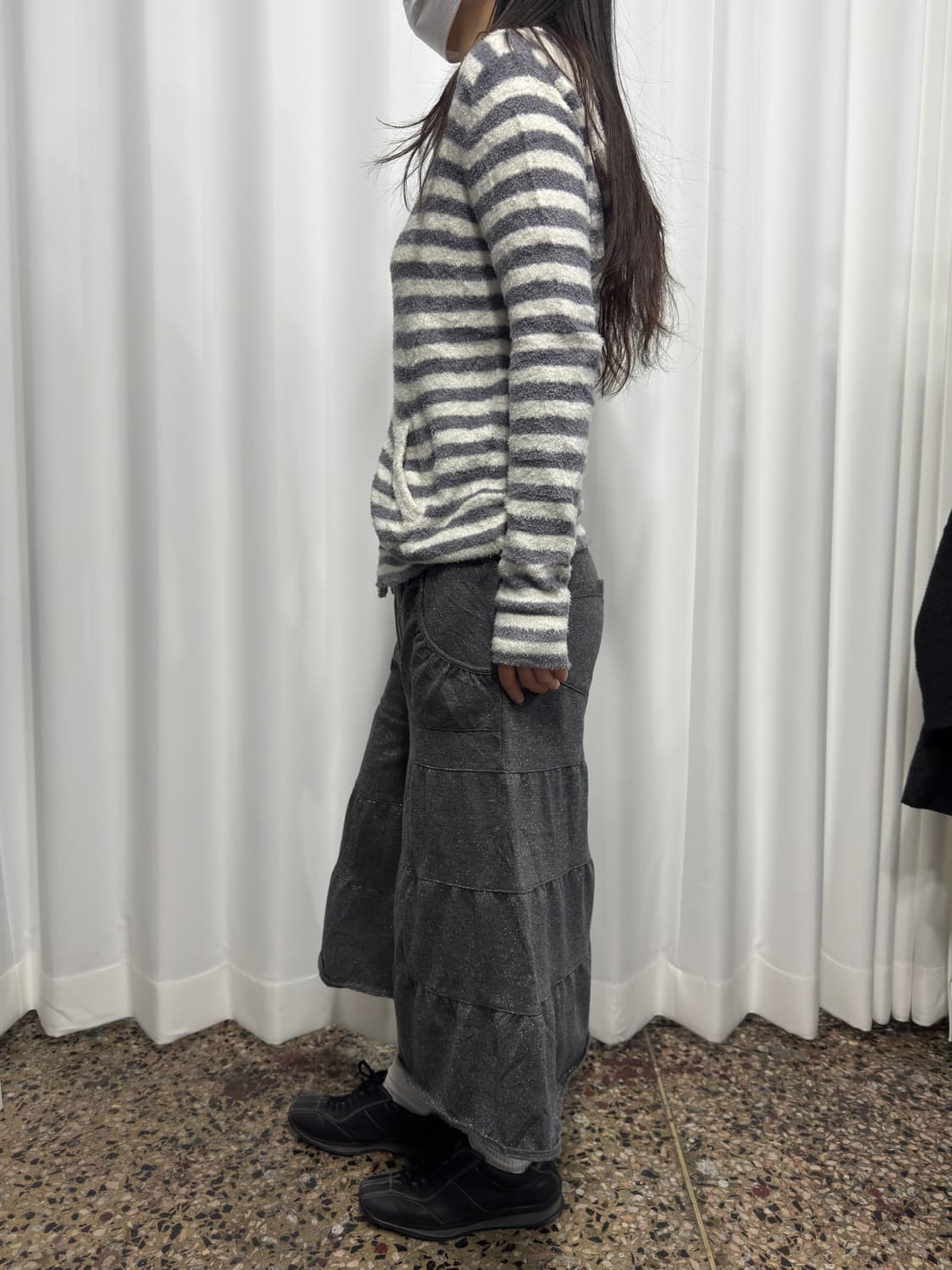 glitter gray half pants 상품이미지5