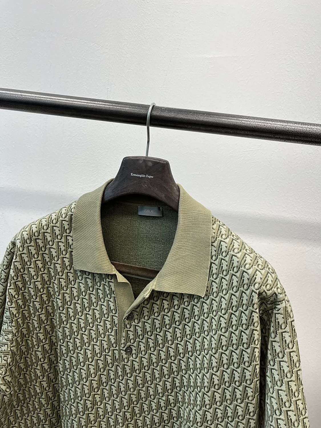 105-110) 디올 신형 오블리크 그린 카라  상품이미지3