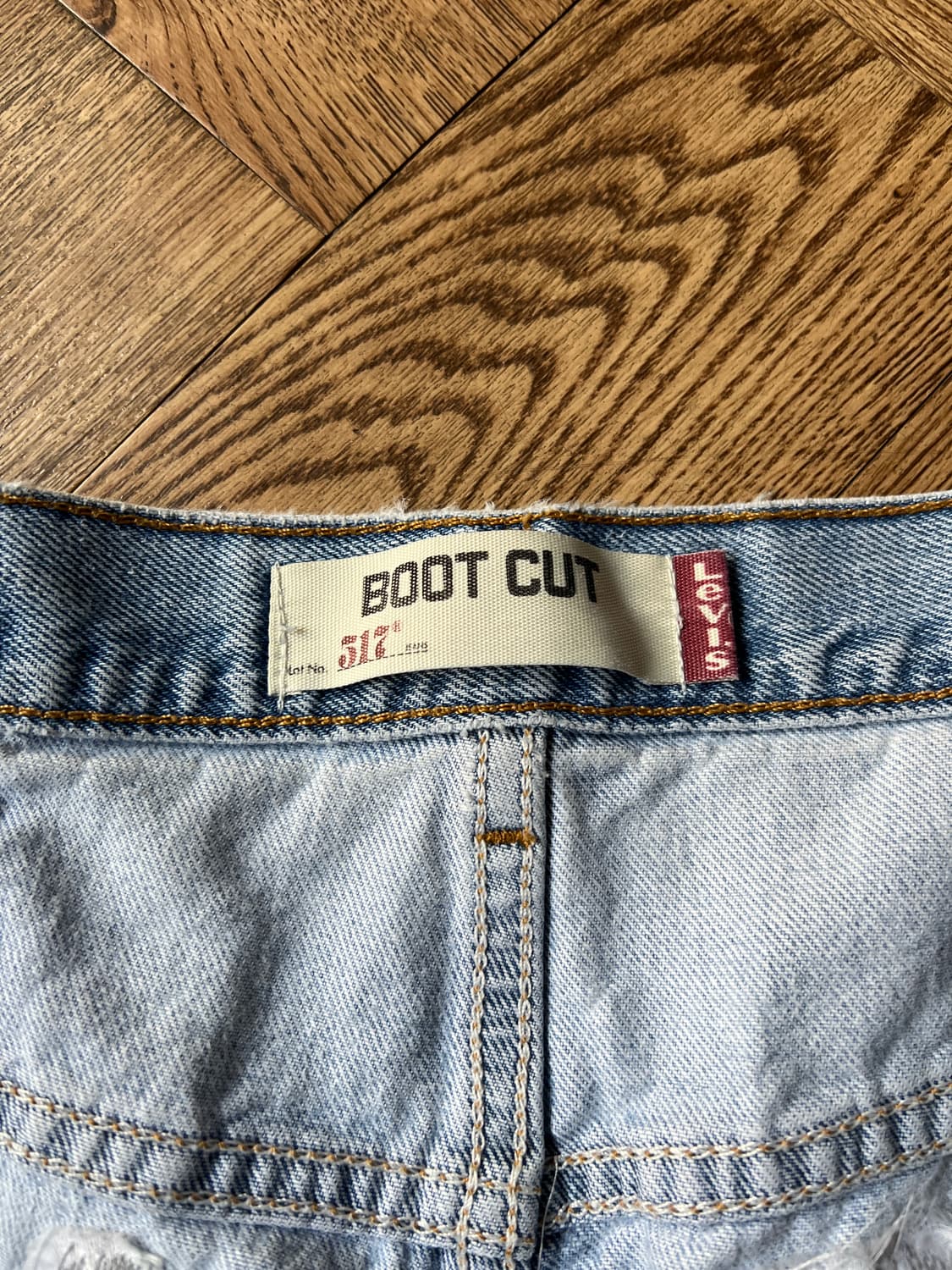 [38]리바이스 517 라이트블루 플레어진 F6 상품이미지8