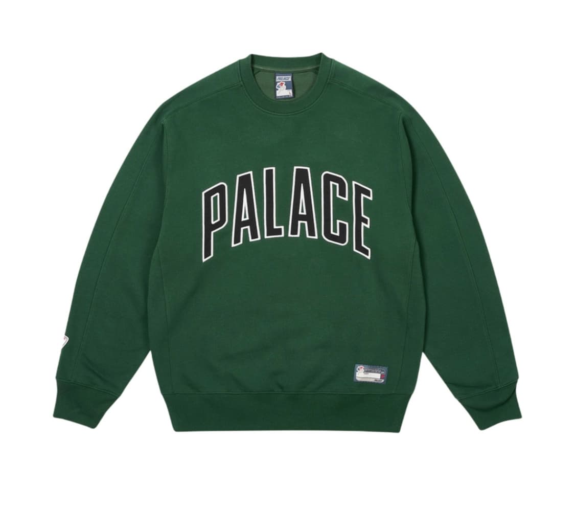 (L) 팔라스 애슬레틱 크루 레이시 그린 상품이미지1