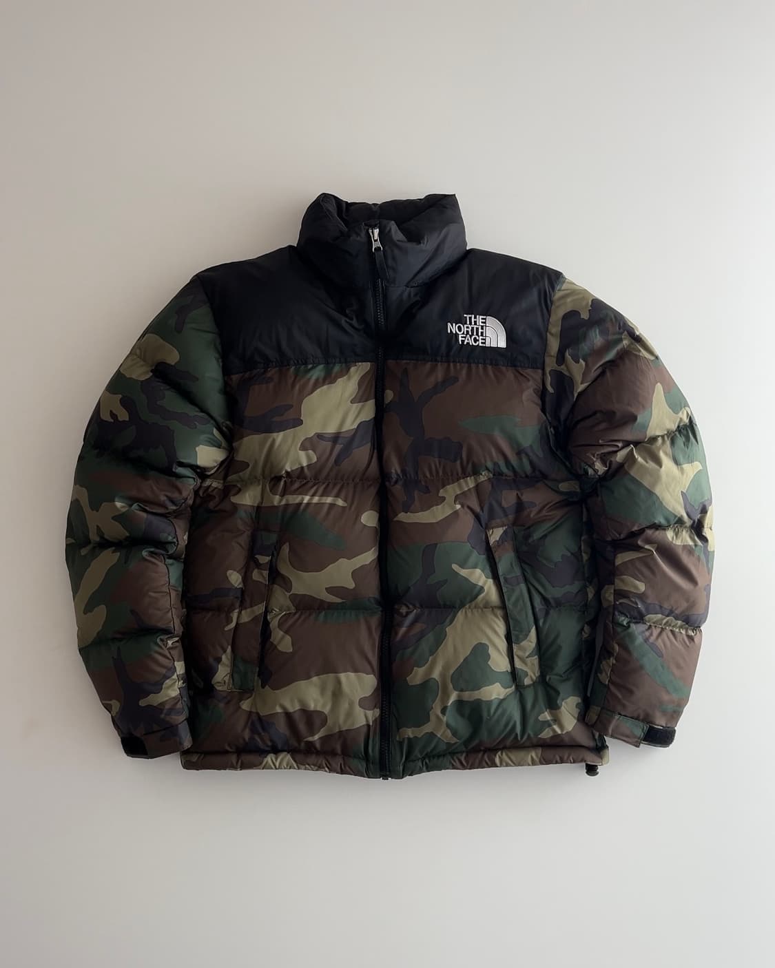 노스페이스 1996 노벨티 눕시 자켓 우드랜드 카모 L 상품이미지1
