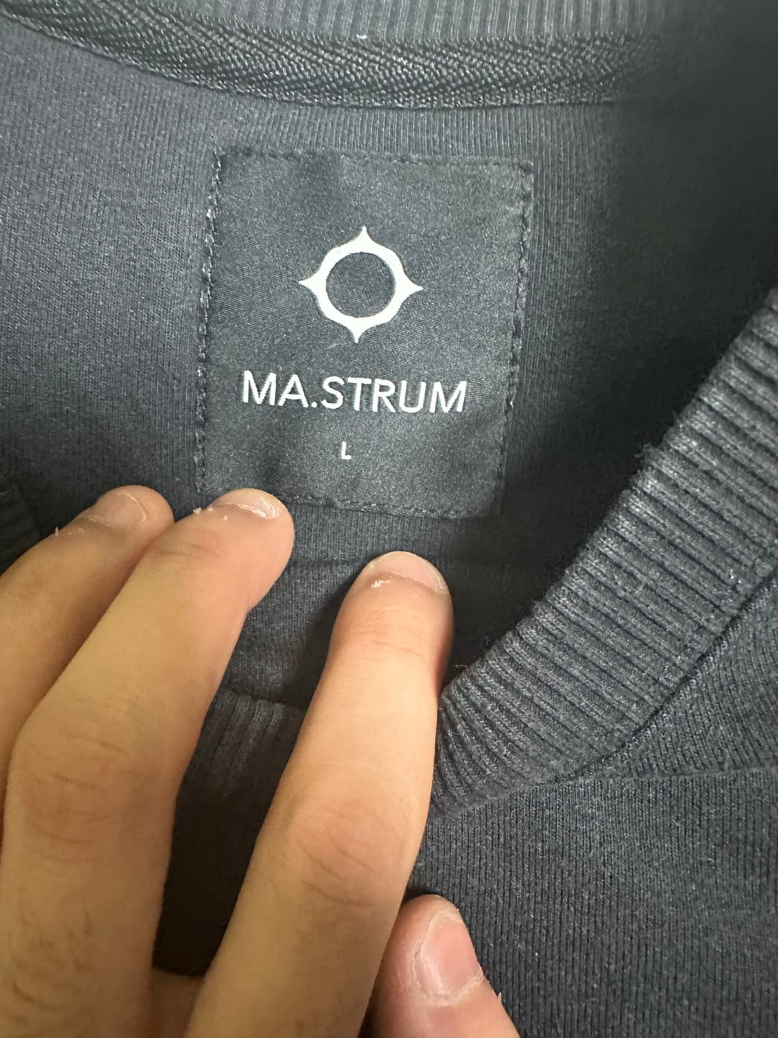 마스트럼 ma strum 맨투맨 L 상품이미지5