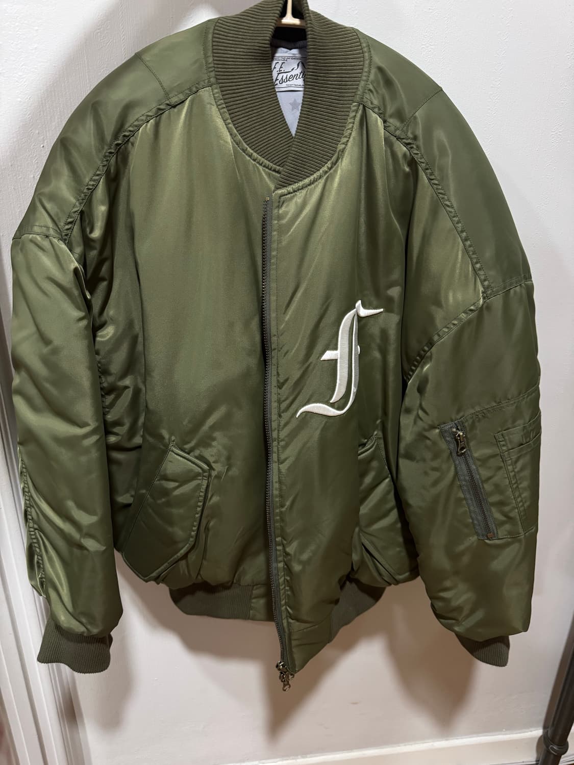 샵페어리 봄버자켓 카키 상품이미지1