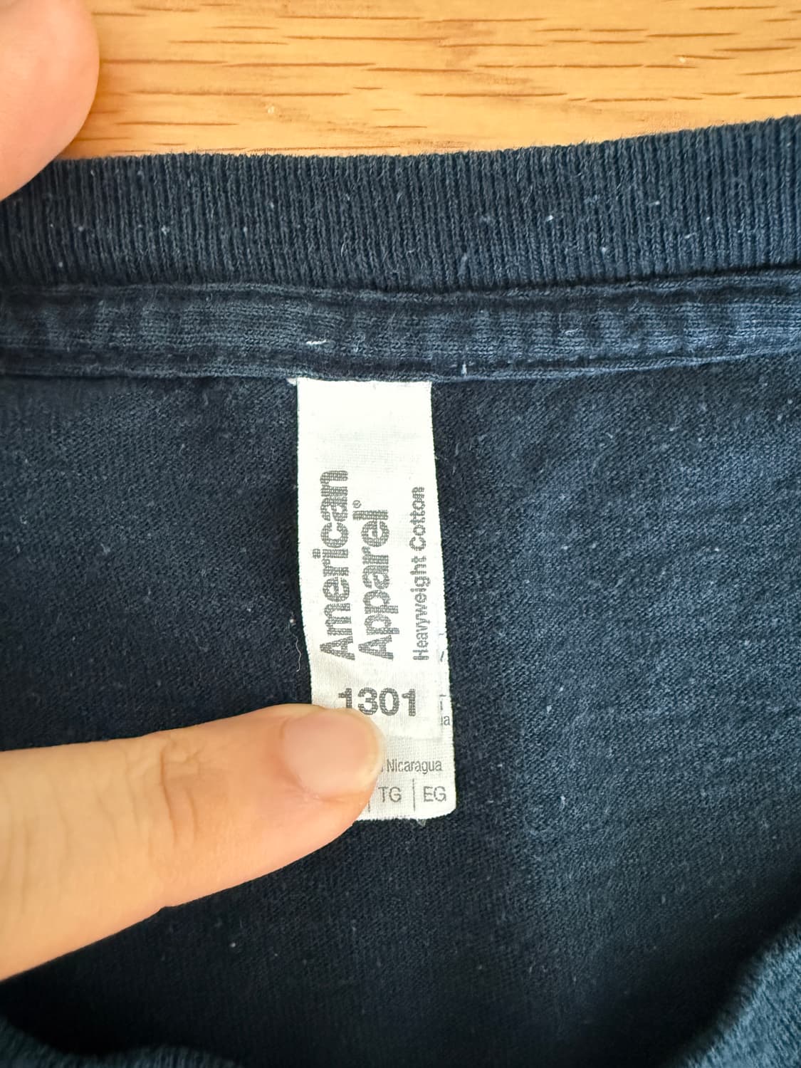 아메리칸어패럴(American Apparel) 'TIRED MAN' 반팔 상품이미지6