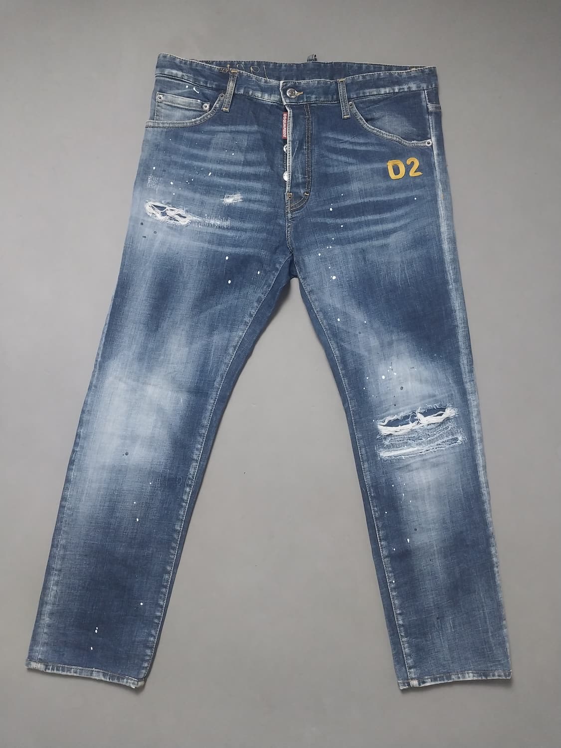 [36] 정품 디스퀘어드2 자수래터링 쿨가이진 청바지 상품이미지1