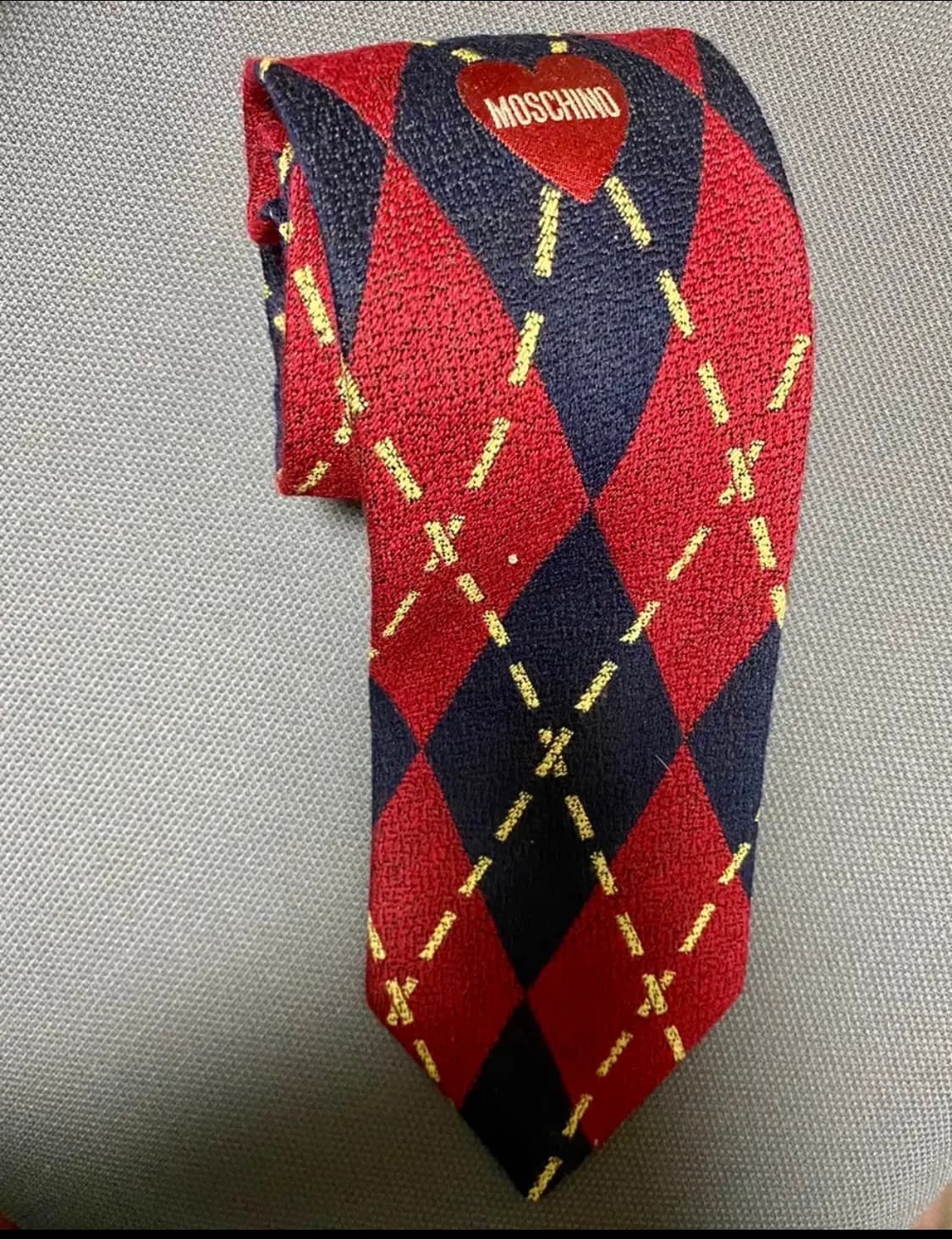모스키노 빈티지 넥타이 상품이미지6