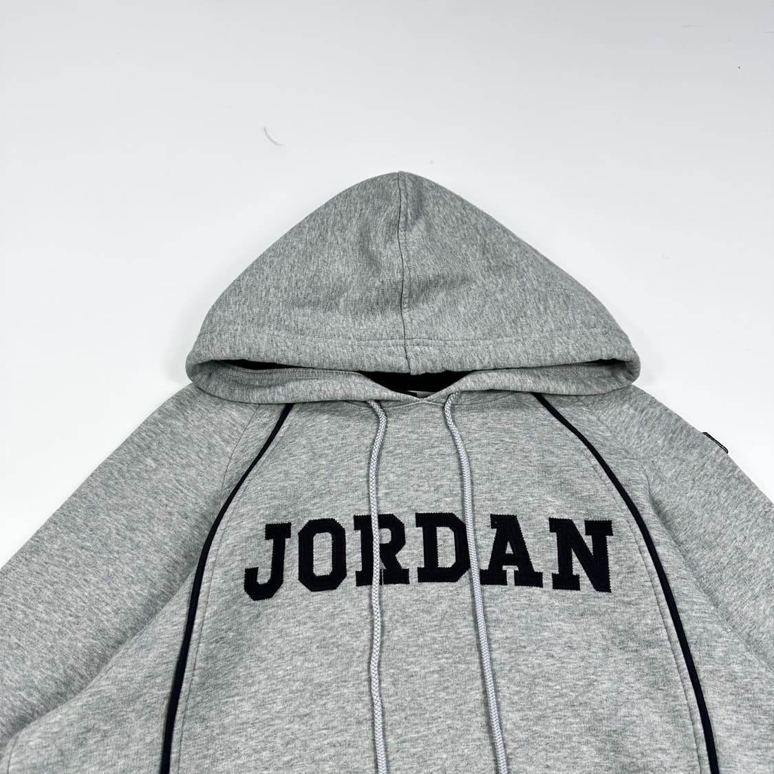 조던 점프맨 이니셜 로고 그레이 후드티 (실측 M) 상품이미지1