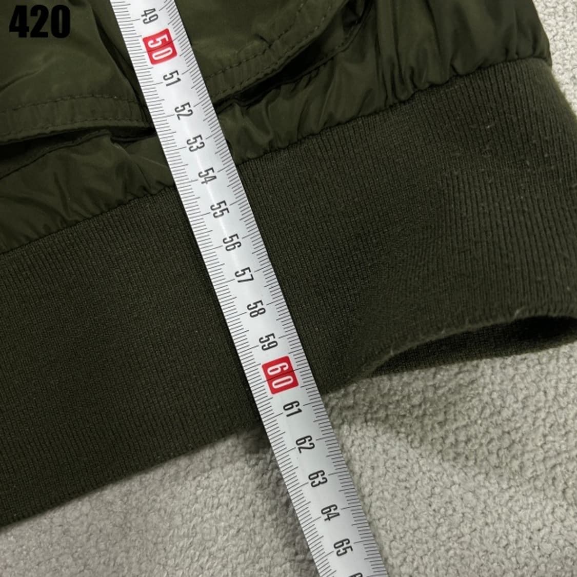 타미힐피거 카키색 봄버 자켓  상품이미지7
