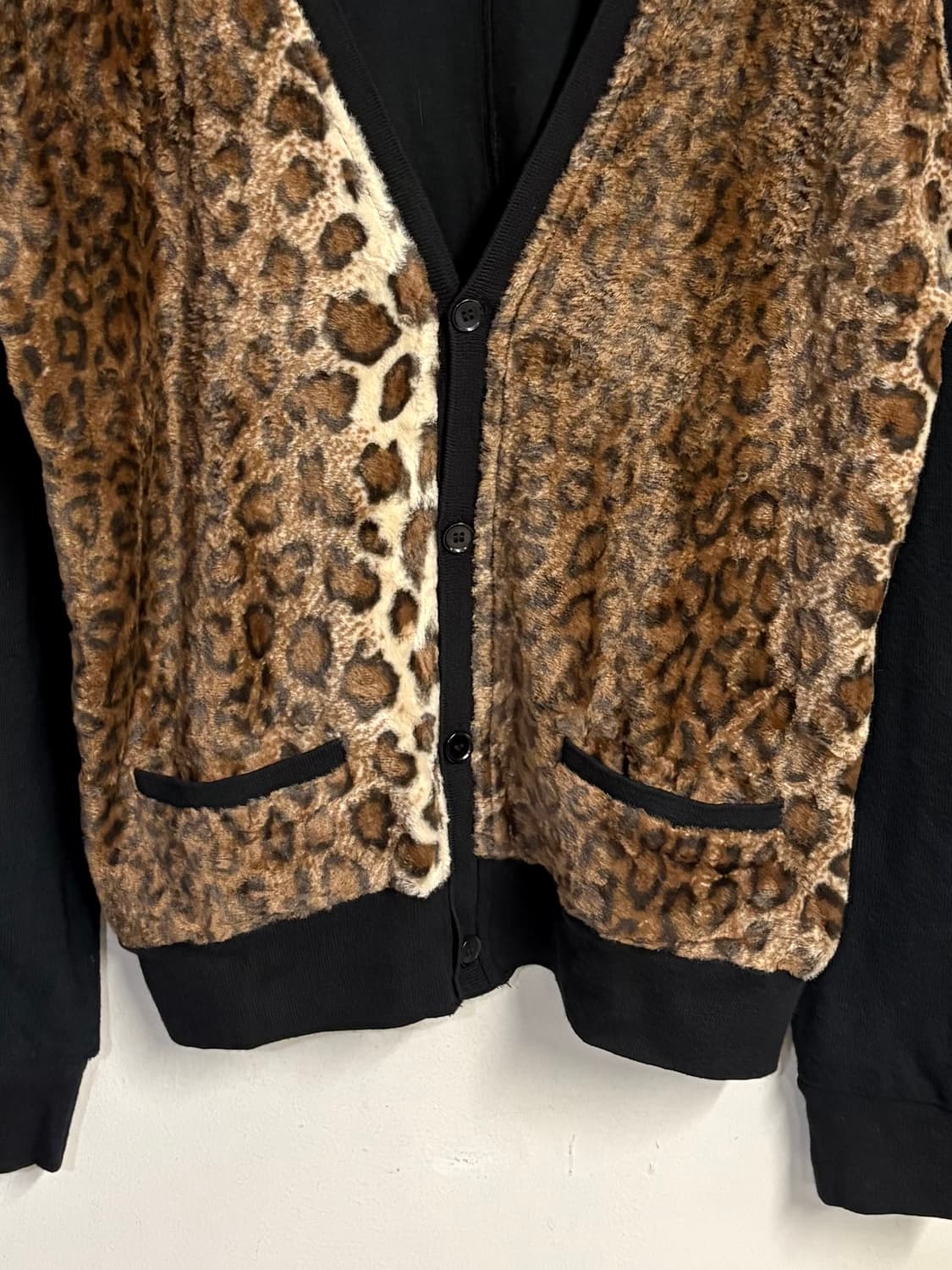 AMERICAN RAG leopard knit cardigan  상품이미지3