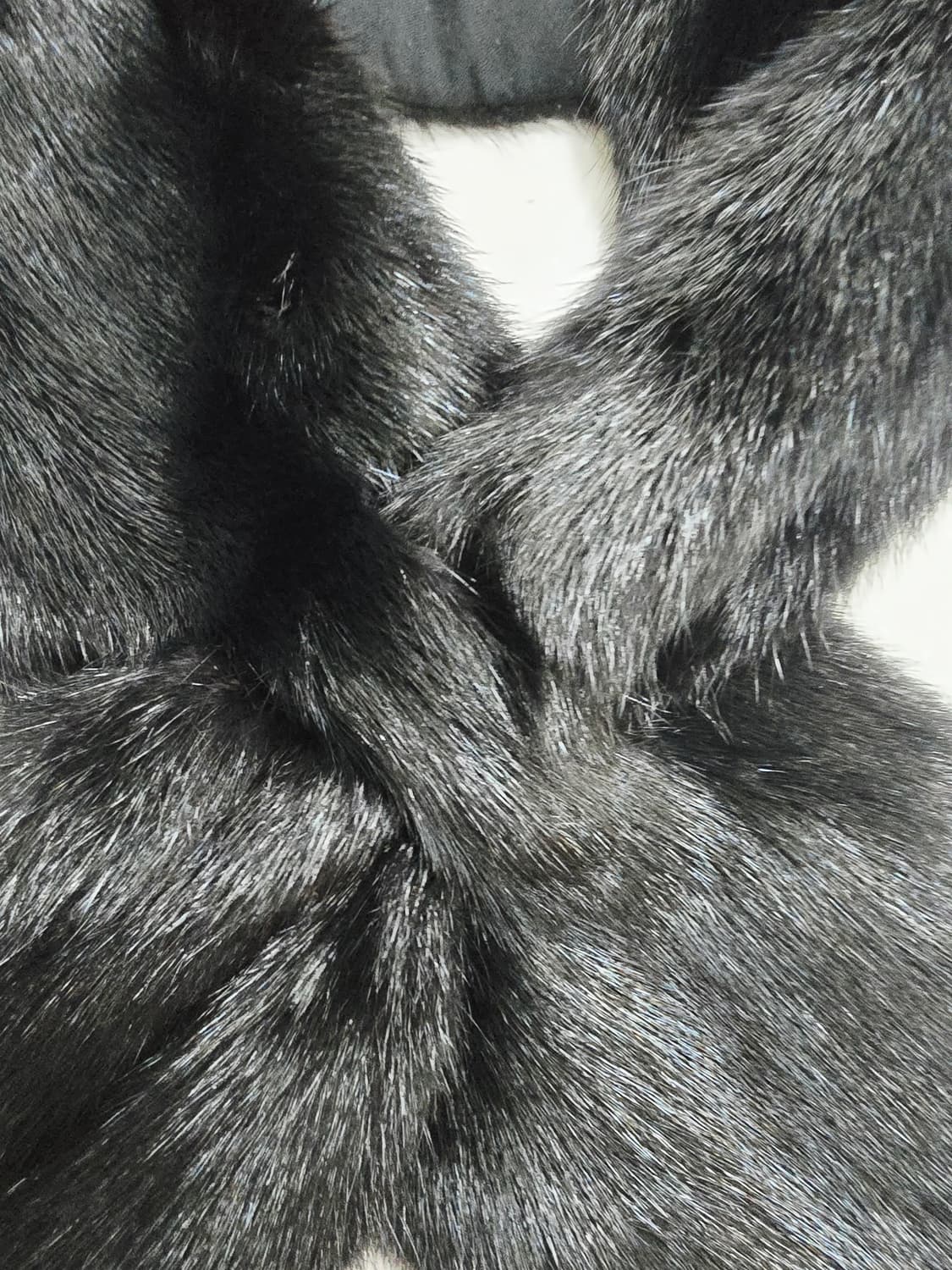 블랙 밍크 털 목도리 머플러 상품이미지2