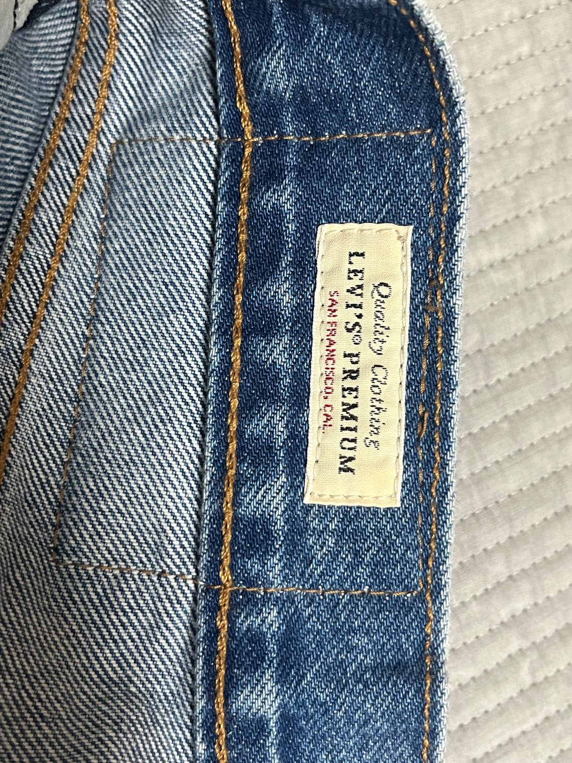 리바이스 568 프리미엄 미디엄인디고 W30 L32 상품이미지4