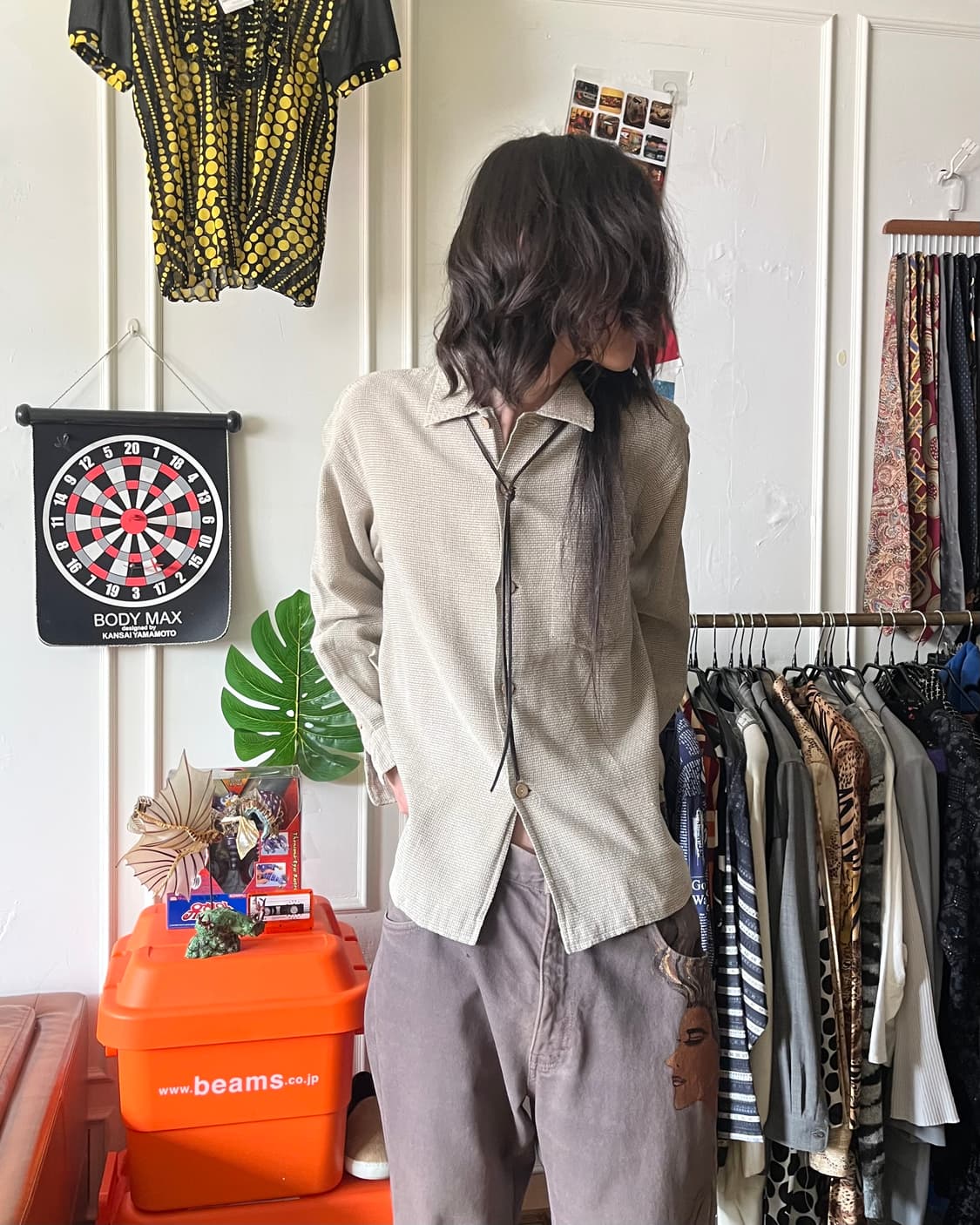 1990's Dézert + Archive Natural Shirt 상품이미지2