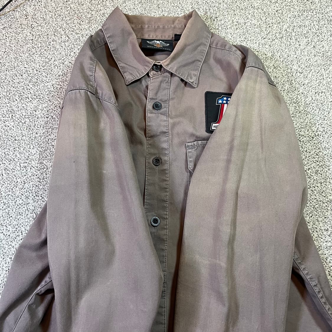 할리데이비슨 빅로고 코튼 셔츠 상품이미지7