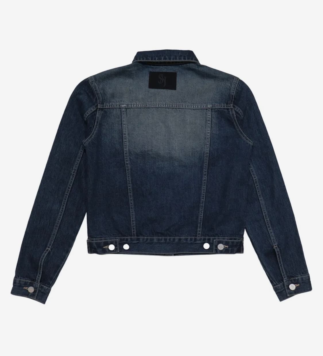 시너진 brush denim jacket deep blue 청자켓 상품이미지4