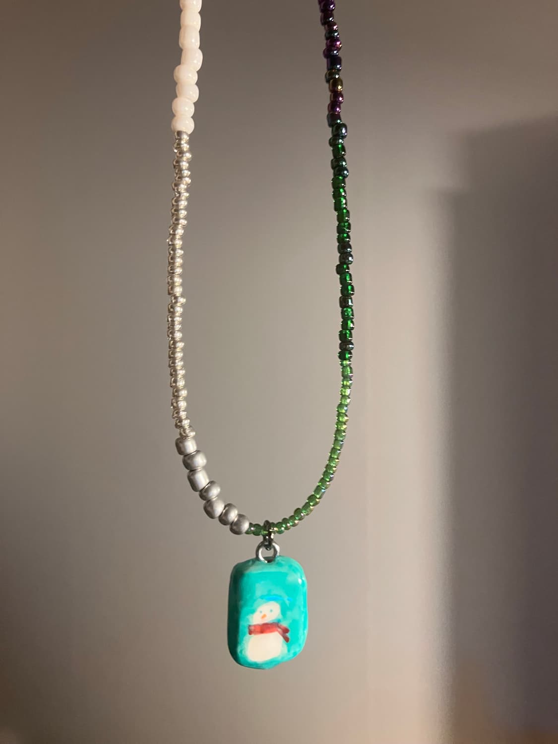 눈사람 집 목걸이(온기 only one) 상품이미지7