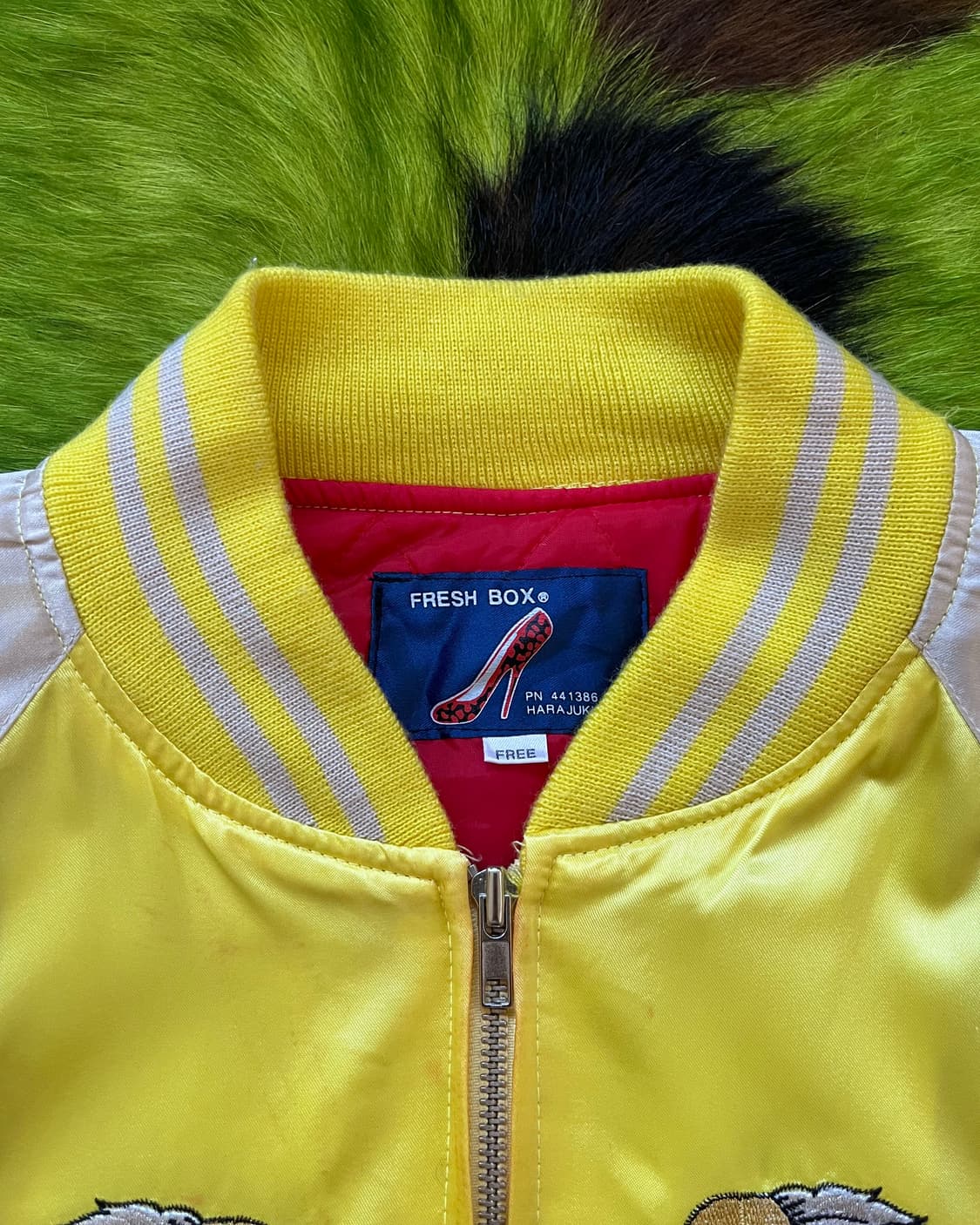 1990s Fresh Box Harajuku Souvenir Jacket 상품이미지5