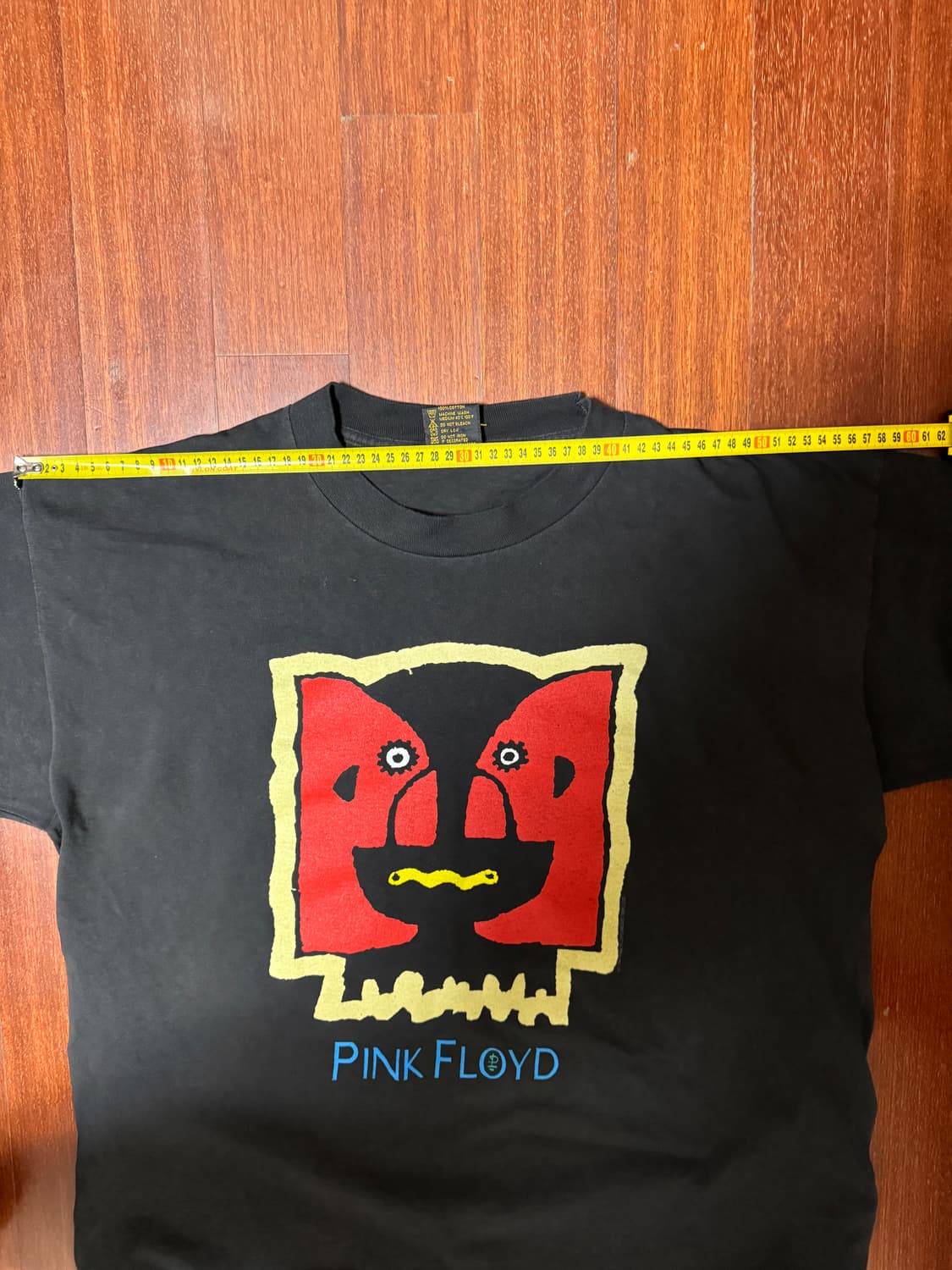 [XL] 90s 핑크 플로이드 디비전 벨 투어 밴드 티셔츠 상품이미지4