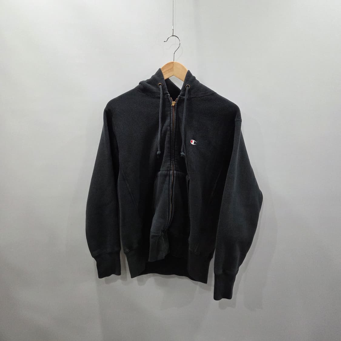 챔피온 블루택 리버스위브 기모 후드집업 M 상품이미지1