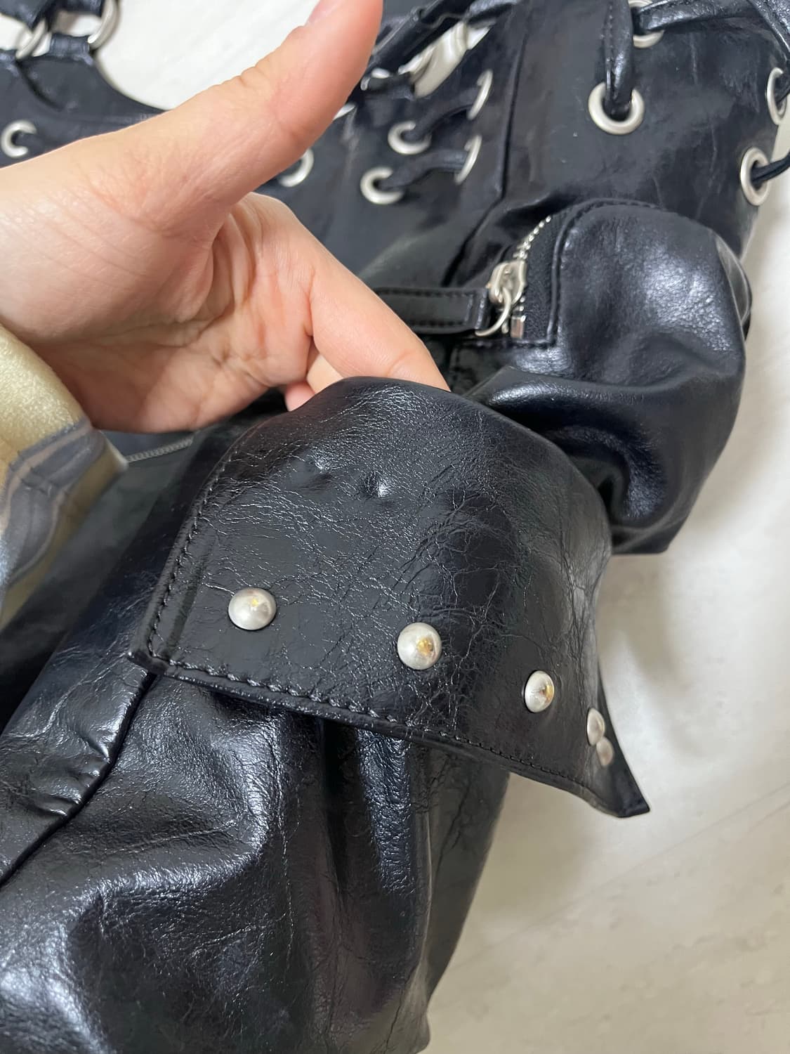 다이닛 스터드 스트링 빅백 상품이미지6