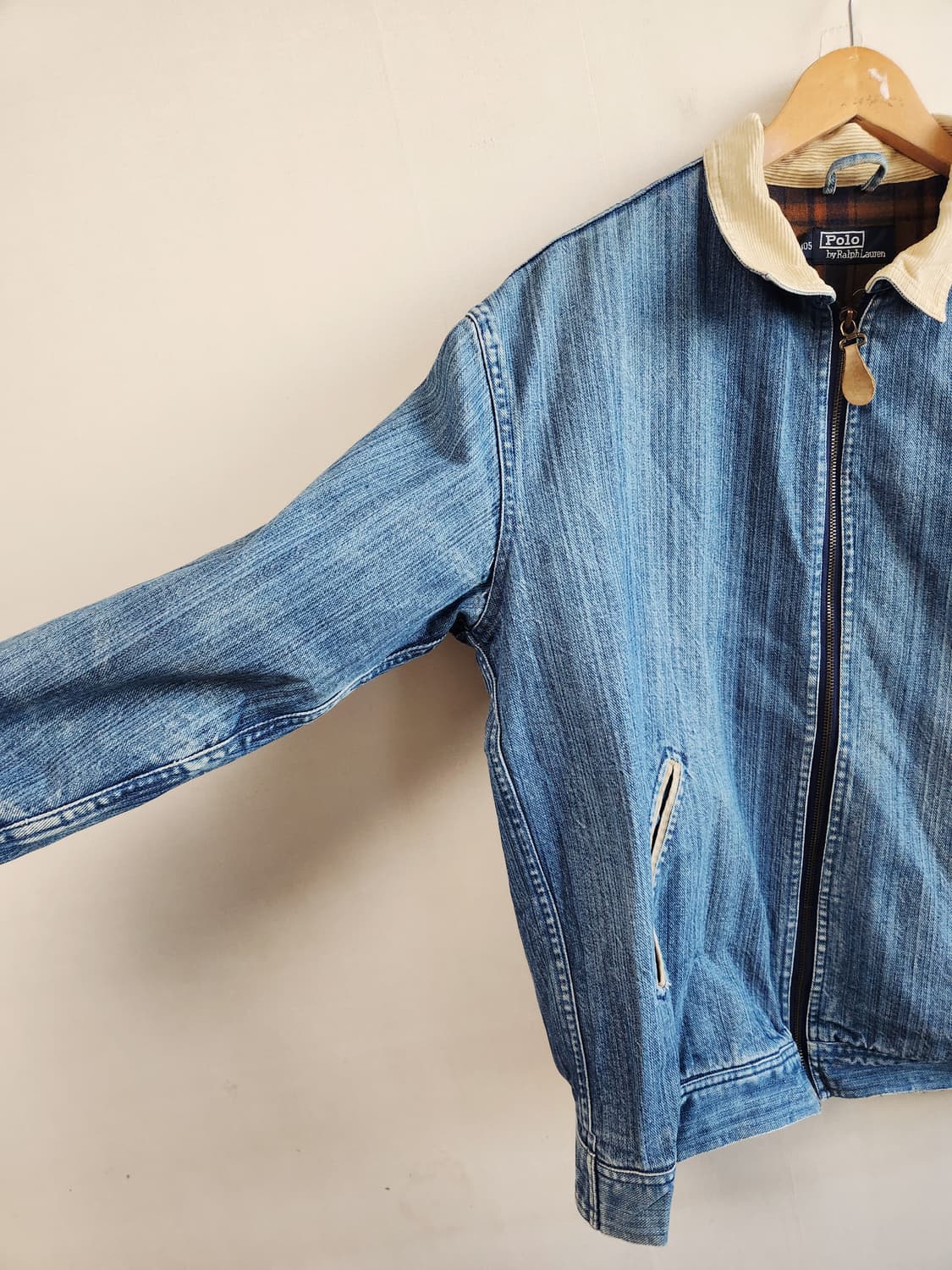 폴로 랄프로렌 코듀로이 베이포트 블루종 데님 자켓 105 상품이미지3