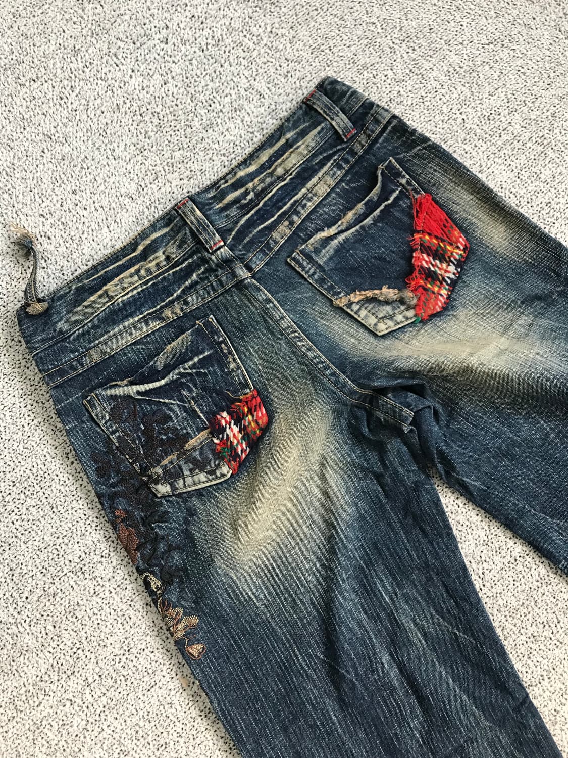 오리엔탈 그런지 데님 팬츠 상품이미지10